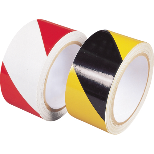 Engineer Grade Reflective Tape, 2" x 30', Polyethylene, Red and White Ottawa Fastener Supply