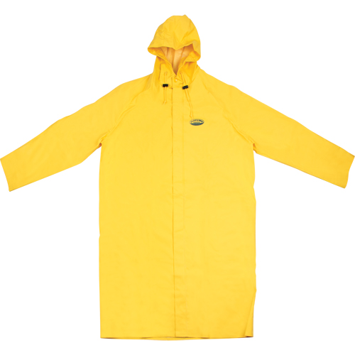 V&ecirc;tement imperm&eacute;able Hurricane ignifuge et r&eacute;sistans &agrave; l'huile, manteau de 48', 3T-Grand, Jaune Ottawa Fastener Supply