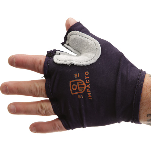 Tool Grip Fingerless Glove with Web Pad - Right, Size X-Small, Suede Palm Ottawa Fastener Supply