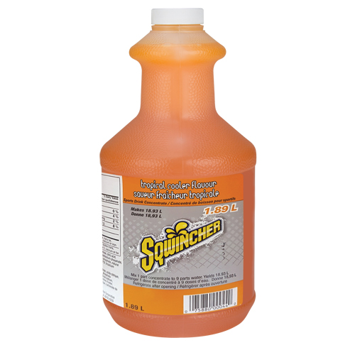 Sqwincher&reg; Rehydration Drink, Concentrate, Tropical Cooler Ottawa Fastener Supply