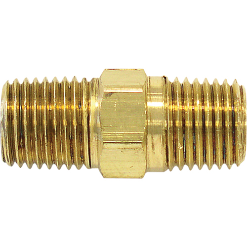 Male Hex Nipple, Brass Ottawa Fastener Supply