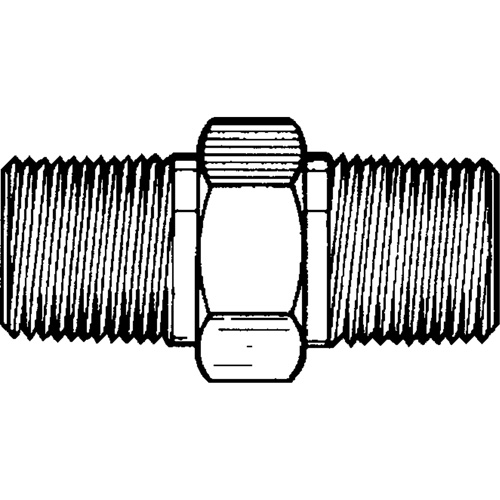 Male Hex Nipple, Brass Ottawa Fastener Supply