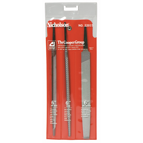 General Purpose File Set, 3 Pcs Ottawa Fastener Supply