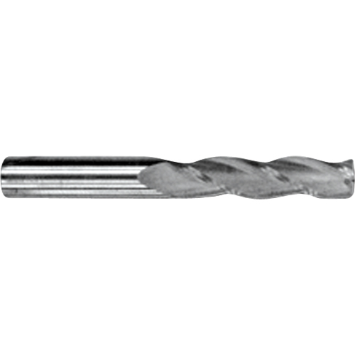 Extra Long Series End Mill, 1/4" Dia., 4 Flutes, Carbide Ottawa Fastener Supply
