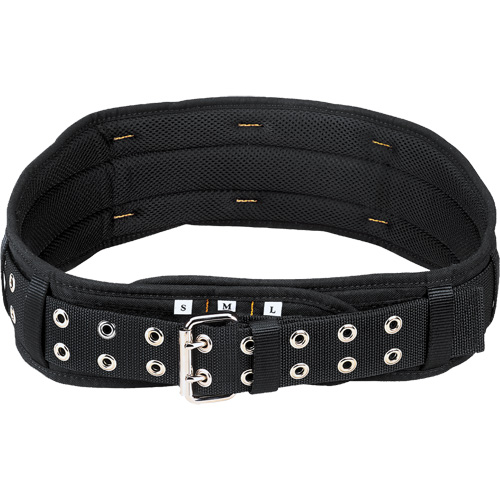 Ceinture de confort matelass&eacute;e de 5" de largeur, Nylon, Noir Ottawa Fastener Supply