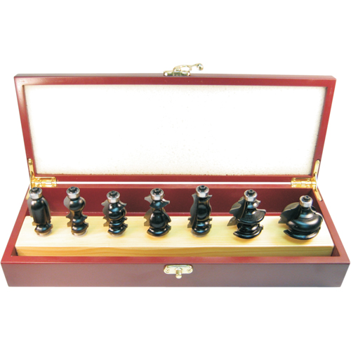 Jeux de fraises de moulurage &agrave; 2 cannelures Ottawa Fastener Supply