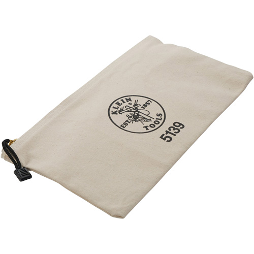Pochette pour outils avec fermeture &agrave; glissi&egrave;re, Toile, 1 pochettes, Beige Ottawa Fastener Supply