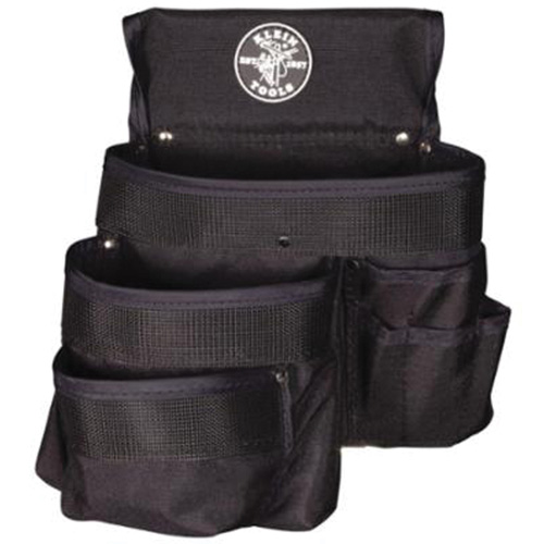 Pochette &agrave; outils &agrave; 9 poches s&eacute;rie PowerLine, 1000 Denier Cordura&reg;, Noir Ottawa Fastener Supply