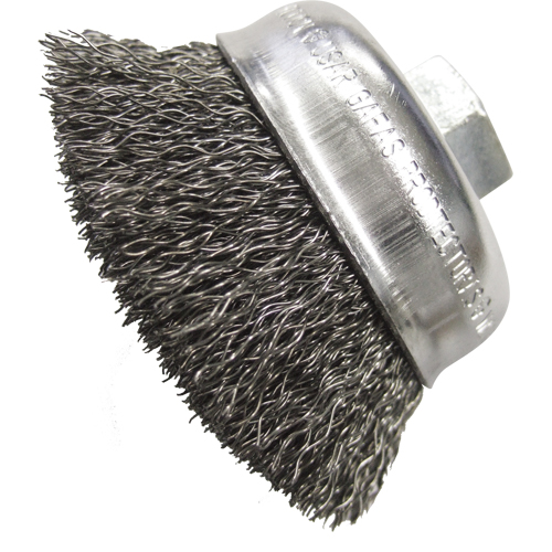 3-1/2" Crimped Wire Wheel Cup Brushes Ottawa Fastener Supply