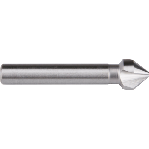 Straight Shank Countersink, 8.3 mm, High Speed Steel, 82° Angle, 3 Flutes Ottawa Fastener Supply