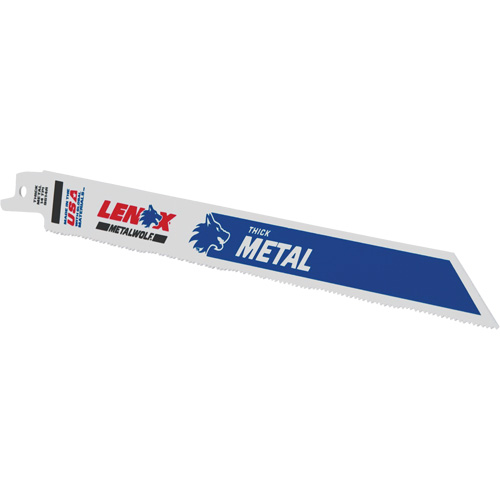 Lames de scie alternative pour le m&eacute;tal, Bim&eacute;tal, 14 Dents par pouce, 9" lo x 3/4" la Ottawa Fastener Supply
