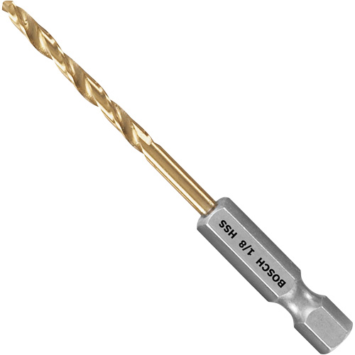 Impact Tough Drill Bit, High Speed Steel, 1-3/4" Flute, 135° Point Ottawa Fastener Supply