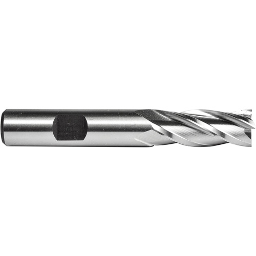 C615 End Mill, 1/4" Dia., 4 Flutes, High Speed Steel Ottawa Fastener Supply