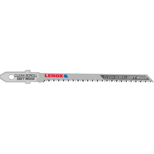 Clean-Cutting Jigsaw Blades, Bi-Metal, T-Shank, 3-1/2" L, 20 TPI Ottawa Fastener Supply