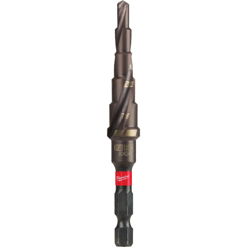 Foret &eacute;tag&eacute; #2 Shockwave Impact Duty, 3/16" - 1/2", Incr&eacute;ments de 1/16", Titane Ottawa Fastener Supply