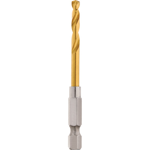 Shockwave Drill Bit, 11/64", Titanium, 1-3/32" Flute, 135° Point Ottawa Fastener Supply