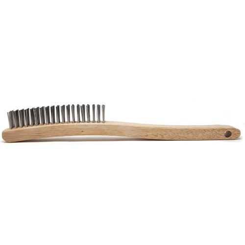 Brosse de nettoyage, Acier inoxydable, 4 x 19 rangs de fils, Longueur 13-11/16" Ottawa Fastener Supply
