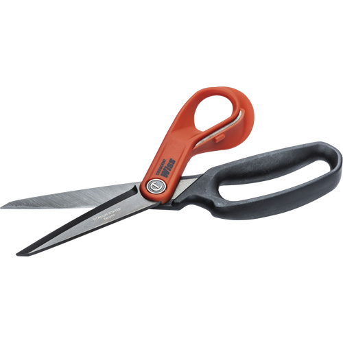 Heavy-Duty Titanium Coated Tradesman Shears, 10", Rings Handle Ottawa Fastener Supply