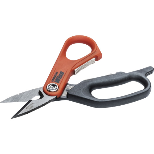 Electrician's Data Shears, 6", Rings Handle Ottawa Fastener Supply
