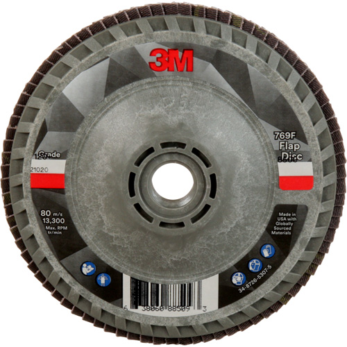 769F Quick Change Flap Disc, 4-1/2" x 5/8"-11, Type 27, 120+ Grit, Ceramic Ottawa Fastener Supply