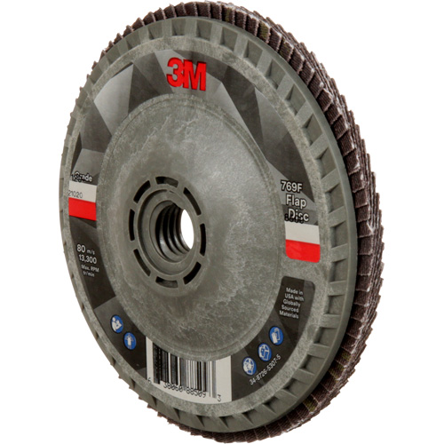 769F Quick Change Flap Disc, 4-1/2" x 5/8"-11, Type 27, 120+ Grit, Ceramic Ottawa Fastener Supply