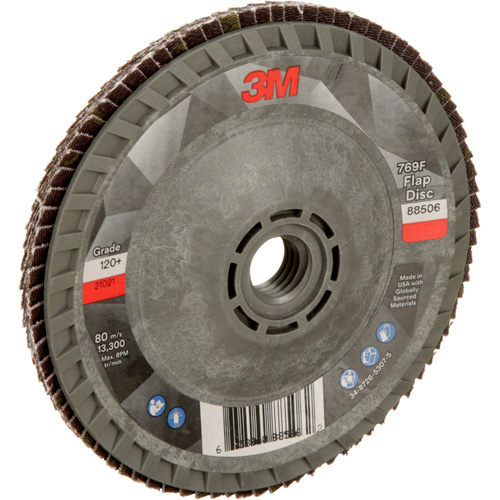 769F Quick Change Flap Disc, 4-1/2" x 5/8"-11, Type 29, 120+ Grit, Ceramic Ottawa Fastener Supply
