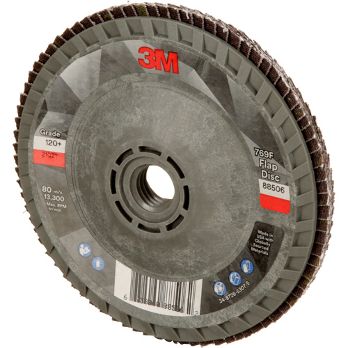 769F Quick Change Flap Disc, 4-1/2" x 5/8"-11, Type 29, 120+ Grit, Ceramic Ottawa Fastener Supply
