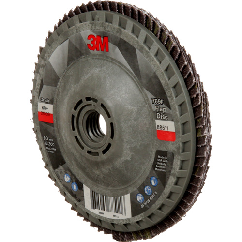 769F Quick Change Flap Disc, 4-1/2" x 5/8"-11, Type 27, 60+ Grit, Ceramic Ottawa Fastener Supply