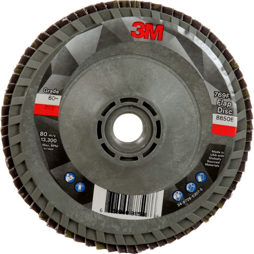 769F Quick Change Flap Disc, 4-1/2" x 5/8"-11, Type 29, 60+ Grit, Ceramic Ottawa Fastener Supply