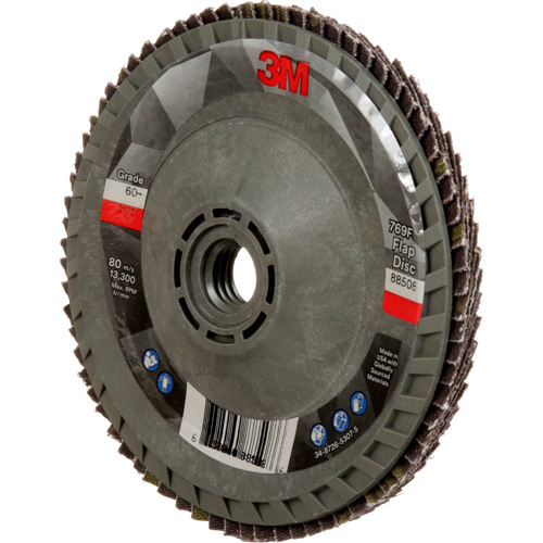 769F Quick Change Flap Disc, 4-1/2" x 5/8"-11, Type 29, 60+ Grit, Ceramic Ottawa Fastener Supply