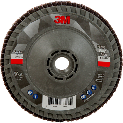 769F Quick Change Flap Disc, 4-1/2" x 5/8"-11, Type 29, 80+ Grit, Ceramic Ottawa Fastener Supply
