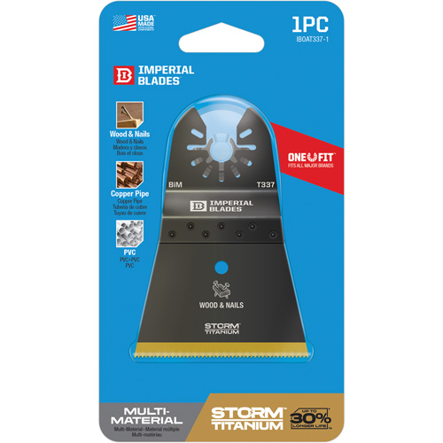 One Fit Storm Titanium Wood & Nails Blade Ottawa Fastener Supply