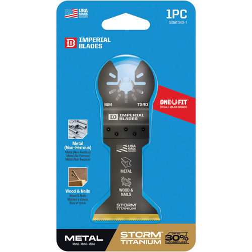Lame en titane pour le m&eacute;tal Storm One Fit Ottawa Fastener Supply