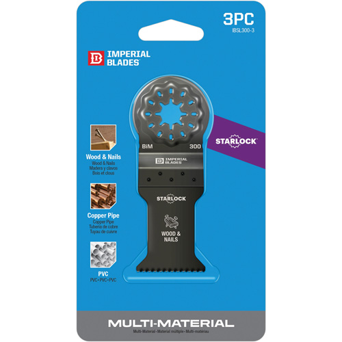 Lames standards pour bois et clous 1-3/8" Starlock Ottawa Fastener Supply