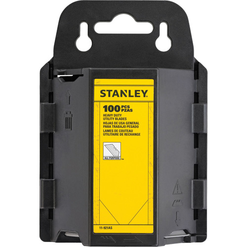 Heavy-Duty Utility Blades with Dispenser, Single Style Ottawa Fastener Supply