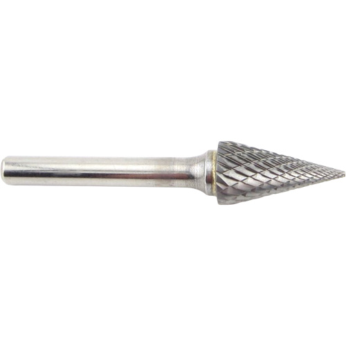 Fraise en carbure conique &agrave; coupe agressive, SM-5, 1/2" dia., 1/4" Tige, 7/8" Prof. de la coupe Ottawa Fastener Supply