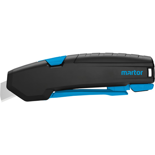SECUPRO 425 Safety Knife with Rounded-Tip Trapezoid Blade, 15 mm, Plastic Handle Ottawa Fastener Supply