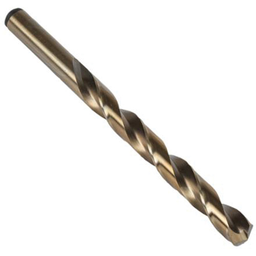 Forets courts, Acier rapide au cobalt, #1, 3-7/8" lo, 2-5/8" Cannelure, 135° Angle Ottawa Fastener Supply