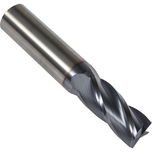 S234 30° Square End Mill, 1/16" Dia., 1-1/2" L, 4 Flutes, 1/8" Shank, Carbide Ottawa Fastener Supply