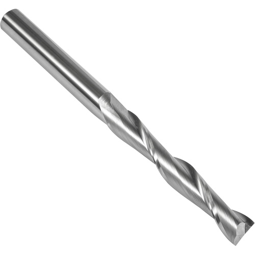 S111 30° Extra Long Square End Mill, 1/2" Dia., 6" L, 2 Flutes, 1/2" Shank, Carbide Ottawa Fastener Supply