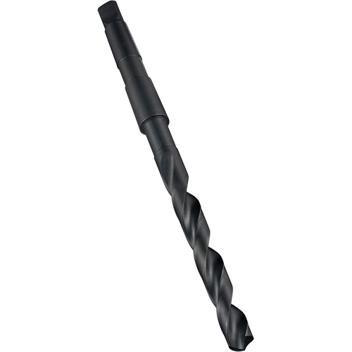 Thinned Point Taper Shank Drill Bit, 23.25 mm, High Speed Steel, 155 mm Flute, 118° Point Ottawa Fastener Supply