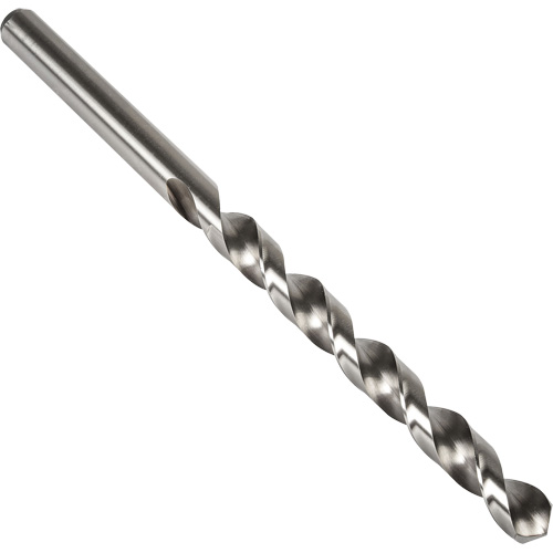 High Helix Taper Length Drill Bit, 13/64", High Speed Steel, 3-5/8" Flute, 118° Point Ottawa Fastener Supply