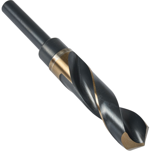 1/2" Reduced Shank Drill Bit, 17/32", High Speed Cobalt, 3" Flute, 118° Point Ottawa Fastener Supply