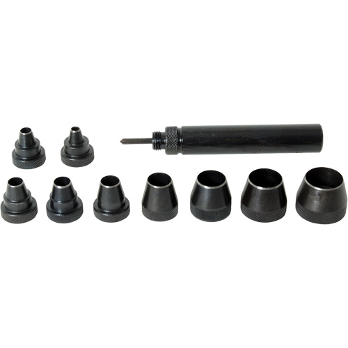 Professional Gasket Punch Set, 10 Pieces Ottawa Fastener Supply