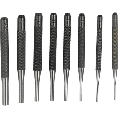Drive Pin Punches, 8 Pieces Ottawa Fastener Supply