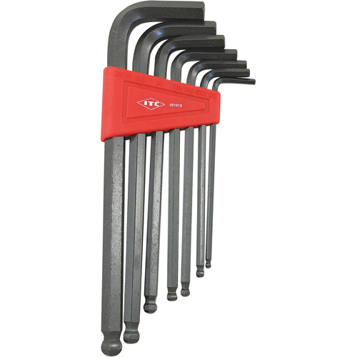 Ball Nose Hex Key Set, 7 Pcs., Imperial Ottawa Fastener Supply