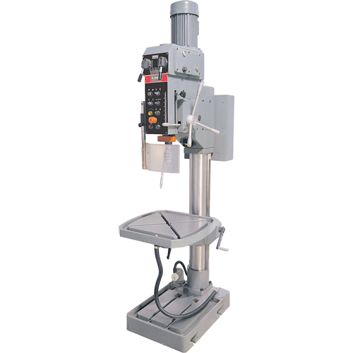 Variable Speed Gearhead Drill Presses, 5/8" Chuck, 2 Speed(s), 22" W x 22" L, #4 Morse Ottawa Fastener Supply