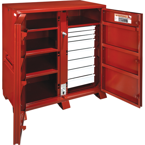 Drawer Cabinet, 60-1/8" W x 53-1/4" H x 30-1/4" D, 58.7 Cubic Feet Capacity Ottawa Fastener Supply
