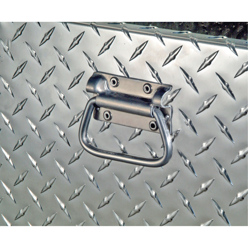 Aluminum Fuel Transfer Tank & Chest, Aluminum, 74 gal. Capacity, Silver Ottawa Fastener Supply