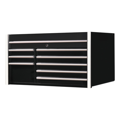 RX Series Tool Chest, 41" W, 8 Drawers, Black Ottawa Fastener Supply